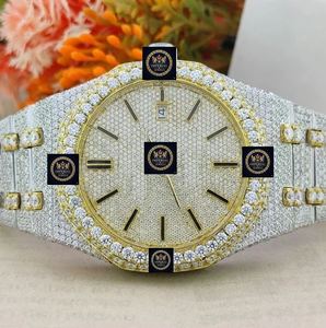 Montre Sportive Hip Hop Iced Imperial Jewels VVS Moissanite avec GPS, Verre, Résistance à l'Eau 10 Bar, Acier Inoxydable, Mécanique, Date Automatique - Product Image 2