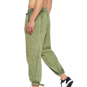 Best Quality Men's Lightweight Breathable Cotton Casual Cargo Jogger Pants with Drawstring Closure Multi-Pocket Wholesale 2026 - Product Image 4