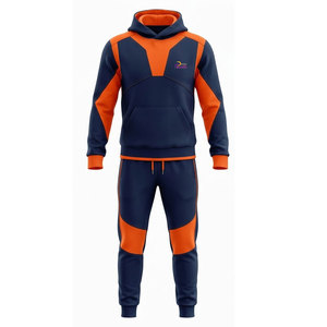 Survêtement pour hommes athlétiques, matière douce et extensible, coupe confortable, idéal pour la course à pied, la salle de sport et les activités de plein air - Product Image 1