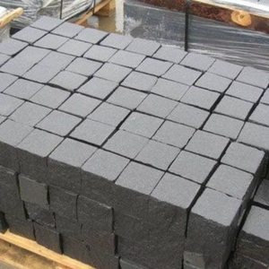 Pierre naturelle pierre de lave noire indonésienne taille 10x10cm pour murs intérieurs ou piscines - Product Image 5