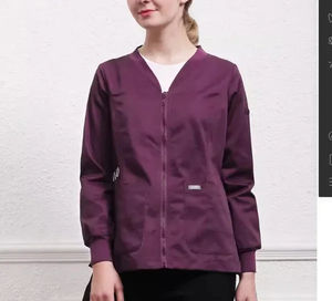 Blouse d'hiver chirurgicale en sergé de polyester à manches longues et épaisses pour infirmière et médecin, tenue de travail pour salle d'opération, vêtement de protection pour le lavage des mains - Product Image 3