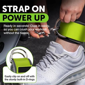 Hot Sale Custom Printed Neoprene Ankle Straps Professional Protection Premium Quality <b>Gym</b> Workout Weightlifting Equipment - Product Image 6