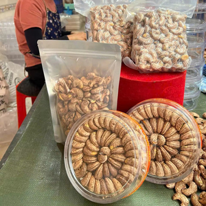 เมล็ดมะม่วงหิมพานต์ออร์แกนิกเกรดพรีเมี่ยม W240-100 % จากธรรมชาติไม่มีสารปรุงแต่ง-Binh Phuoc ประเทศเวียดนาม-ส่งออกคุณภาพ-ขายส่ง - Product Image 1