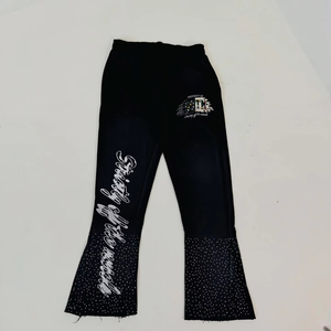 Conjunto de invierno personalizado estilo retro urbano, sudadera con capucha bordada con cordón, informal, holgada, de forro polar, lisa, para embarazadas - Product Image 6
