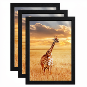 FALAK WORLD EXPORT Cadre photo moderne en bois massif brun fait main, incassable, impression numérique, modèle FWE-00160 pour - Product Image 1