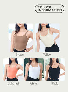 Camiseta corta Y2K para mujer a la moda, camisola sexy de verano de color sólido y corte ajustado - Product Image 5