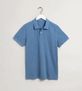 Chemises polo pour hommes à col montant, respirantes, en coton, coupe classique, motif uni, tricotées, manches courtes, décontractées, design personnalisé - Product Image 4