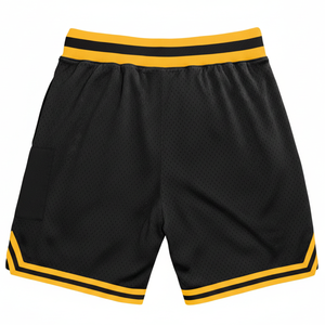 Shorts de sport athlétiques de haute qualité OEM, logo personnalisé, shorts décontractés pour la salle de sport, entraînement, basketball, séchage rapide, shorts en mesh pour hommes - Product Image 2