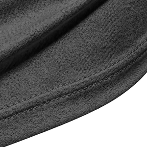 T-shirt de compression pour homme, manches courtes, col rond, séchage rapide, respirant, 200 grammes, motif tricoté, Spandex/Polyester, coupe classique - Product Image 6