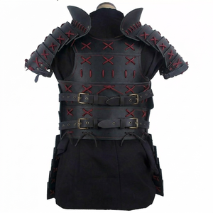 Traje de Armadura Samurai de Cuero Hecho a Mano, Disfraz Tradicional de Guerrero Japonés para Recreación Histórica, Fantasía, Halloween y Fiestas de Navidad - Product Image 2