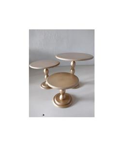 Utensilio para Pastel de Madera Rústico Hecho a Mano, Duradero, con Soporte Grueso, para Fiestas de Compromiso, Postres y Decoración de Eventos Festivos - Product Image 3