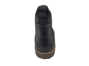 Botas Chelsea Dlords para Hombre, Negras, de Piel de Oveja, Punta Redonda, Elásticas, Sin Cordones, Transpirables, con Suela de TPR, Estilo Otoñal, Modelo Grant - Product Image 2
