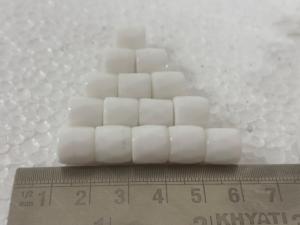 White Faceted Glass Beads 10mm Loose <b>Spacer</b> Beads for Jewelry Making Bracelet Necklace DIY Crafts - Product Image 5