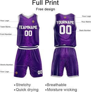 Uniformes de Baloncesto Personalizados de Alta Calidad de la Marca CUICHANG, Jersey de Baloncesto Sublimado Personalizado, Ropa Deportiva de Secado Rápido - Product Image 2