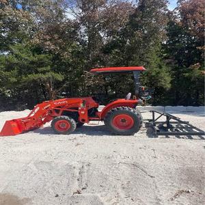 Tractor KUBOTA L2502HST con Cargador Frontal y Rastrillo, Tractor de Cadena B2301 de 24HP 4WD EN VENTA - Product Image 6