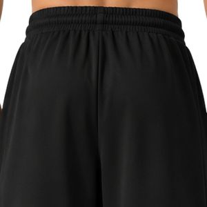 Shorts de basket-ball pour hommes personnalisés noir et blanc, logo personnalisé, entraînement athlétique, gym, sport, maille respirante, séchage rapide, shorts décontractés - Product Image 6