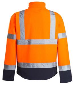 Vêtement de travail pour homme, veste SoftShell de sécurité professionnelle - Veste de sécurité imperméable - Product Image 2