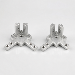 Fabrication Services High Quality Aluminum Alloy Sheet Metal Fabrication Aluminum Structural Connector - Product Image 2