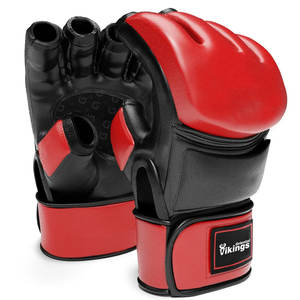 High Quality Synthetic Leather Professional Boxing Gloves Hand Grips Adjustable <b>Wrist</b> Strap for Gym Sparring <b>Bag</b> Training OEM - Product Image 3