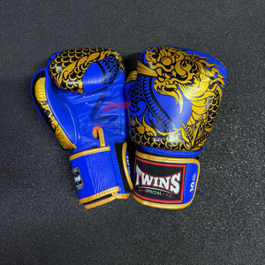รุ่นขายดี ออกแบบพิมพ์ลายได้ตามต้องการ ถุงมือคู่สำหรับฝึกซ้อมมวยไทย MMA แบบเต็มนิ้ว กันลื่น ระบายความชื้น - Product Image 5
