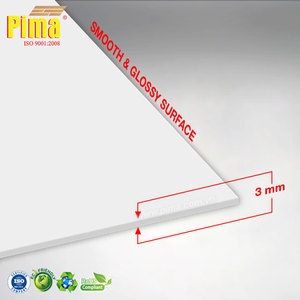 Panel de Espuma de PVC WPC Blanco Pima de 3 mm, Cuadrado, Densidad de 0.6 G/cm, Tableros de Plástico Expandido Lisos para Exhibición de Letreros Publicitarios - Product Image 5