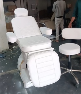 Fauteuil de greffe de cheveux électrique à 3 moteurs, lit de traitement réglable pour dermatologie et cosmétologie avec télécommande, fauteuil Derma - Product Image 3