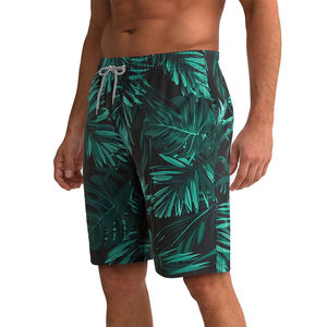 Shorts de bain décontractés pour hommes, design par sublimation, taille élastique, coupe compressive, séchage rapide, maillot de bain écologique, design personnalisé - Product Image 3