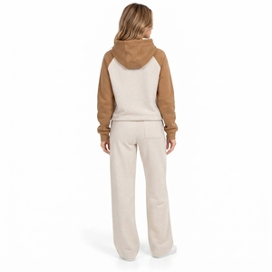 Premium <b>Women</b> Pullover Tracksuit Pullover Top <b>Jogger</b> Pants Set Soft <b>Fleece</b> Fabric Warm Texture Comfortable Fit Casual Winter - Product Image 4