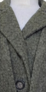 <b>Men's</b> Long Wool Blend Cape Coat Turn-down Collar Double Breasted Button Closure Waterproof Reversible Winter Formal Outerwear - Product Image 6