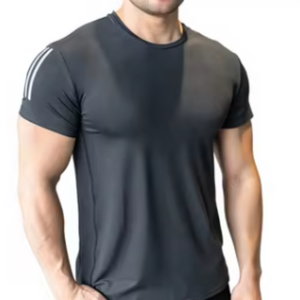 T-shirts pour hommes de qualité supérieure, 100 % coton, respirants, séchage rapide, sur mesure, en vente en ligne - Product Image 4