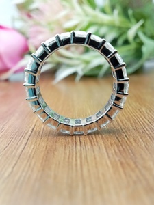 แหวนแต่งงานทรงเรเดียนท์ทันสมัยจาก D'VINS JEWELS ประดับเพชรทรงบริลเลียนต์สี D ขาว  วัสดุเงินและทอง  เพชรเพาะเลี้ยงในห้องปฏิบัติการ - Product Image 5