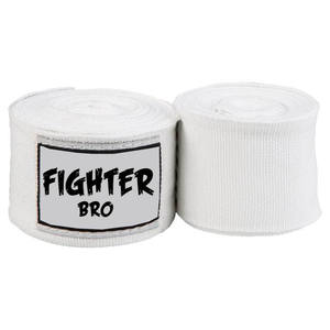 Vendas de Boxeo de Algodón Elásticas, Fáciles de Usar, Soporte para Muñeca, Diseño de Tamaño Personalizado para Entrenamiento en Gimnasio - Product Image 4