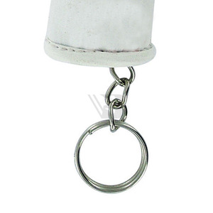Porte-clés mini-gants de boxe personnalisés avec logo imprimé motif ours, style simple, en acier inoxydable avec motif lapin - Product Image 2