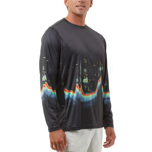 Chemise de pêche en coton 100% à sublimation, design unique, vente en gros, prix bas, vêtements de pêche, chemise de pêche à sublimation - Product Image 6