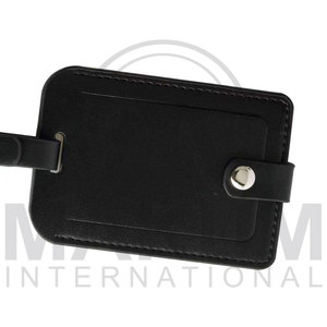 Etiquetas de Equipaje de Cuero de Lujo Personalizadas y Duraderas con Protección de Privacidad - Product Image 4
