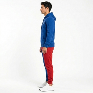Custom Logo Oversized Hooded Autumn Tracksuit Set Printed Solid High Quality Casual Plus <b>Men's</b> Lightweight 100% Cotton <b>Pullover</b> - Product Image 3