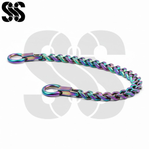 Cadena de Eslabones para Caballos de Acero Inoxidable de Alta Resistencia, Color Arcoíris 2026, Personalizable con su Propio Logotipo, Última Tendencia, Larga Duración - Product Image 5