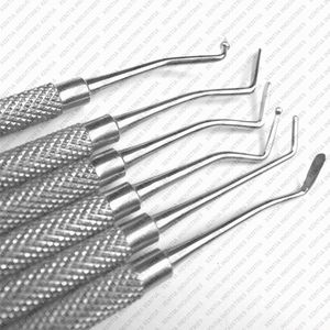 Juego de instrumentos de restauración dental de composite al por mayor, 6 piezas, kit de herramientas de acero inoxidable para relleno oral de composite dental - Product Image 4