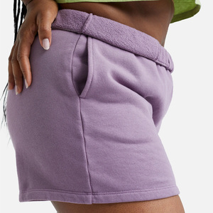 กางเกงขาสั้นคอลเลคชั่นลำลองสำหรับผู้หญิง ราคาส่งจากโรงงานโดยตรง ราคาถูก รับผลิตแบบ OEM ปรับแต่งโลโก้ได้ ราคาขายส่งจากโรงงาน กางเกงขาสั้นออกกำลังกาย - Product Image 3