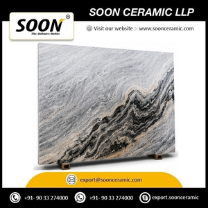 SOON CERAMIC Prix direct usine PALISSANDRO BOOKMATCH Calcite Grande dalle polie Design 3D moderne écologique pour salon - Product Image 3
