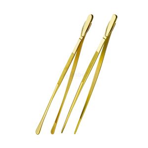 Pince de cuisine professionnelle en acier inoxydable noir mat pour la présentation culinaire – Outil de chef de précision - Product Image 4