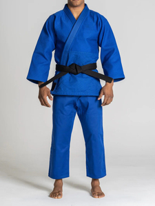 ชุดกิโมโนบีเจเจสำหรับผู้หญิง ผ้าฝ้าย 100% แบบสั่งทำพิเศษ พร้อมโลโก้ด้านหน้า ป้องกันการหดตัว เหมาะสำหรับการฝึกซ้อมและการแข่งขัน - Product Image 2