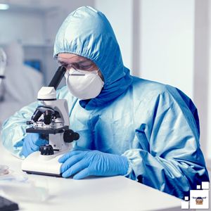 Tuta Protettiva Monouso Blu XXL con Cappuccio Unisex, 1 Pezzo, 50 GSM PP, Abbigliamento di Sicurezza per Situazioni di Rischio - Product Image 5