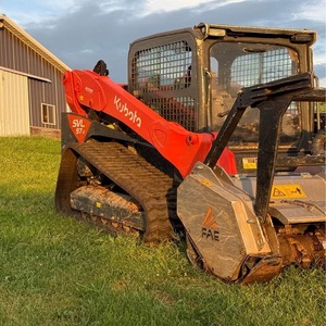 Premium Kubota Skid Steer With Forestry Mulcher High Performance Hydraulic Attachment For <b>Brush</b> Tree And <b>Vegetation</b> Clearing - Product Image 3