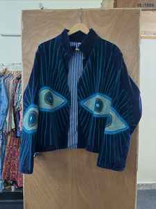 Women's Floral Embroidery Velvet <b>Jacket</b> Inside Cotton Fabric Boho <b>Hippie</b> Short <b>Jacket</b> Overcoat Wholesale Suzani <b>Jacket</b> - Product Image 5