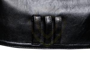 ราคาส่งจากโรงงาน เสื้อแจ็คเก็ตหนังผู้ชาย เสื้อแจ็คเก็ตหนังสไตล์ไบค์เกอร์ คุณภาพเยี่ยม - Product Image 6