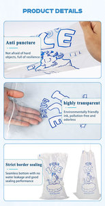 Cường độ cao và độ dẻo dai HDPE <span class=keywords><strong>Ice</strong></span> bao bì túi miễn phí niêm phong - Product Image 3