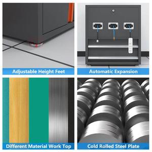 Caja de Herramientas para Taller, Personalizable, OEM, Origen EE. UU., Acero Laminado en Frío, Moderna, Carga de 200 kg, con Cerradura, Ajustable - Product Image 5