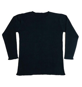 Pull col rond fantaisie en tricot brossé à manches bouffantes pour femmes et jeunes filles, vente en gros - Product Image 1