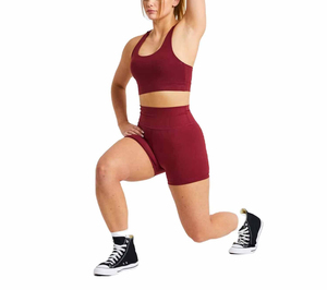 Shorts Deportivos de Mujer de Alta Calidad, Personalizables, con Efecto Push-Up, Transpirables, Ligeros, Cintura Elástica, Ajuste Ceñido - Product Image 5
